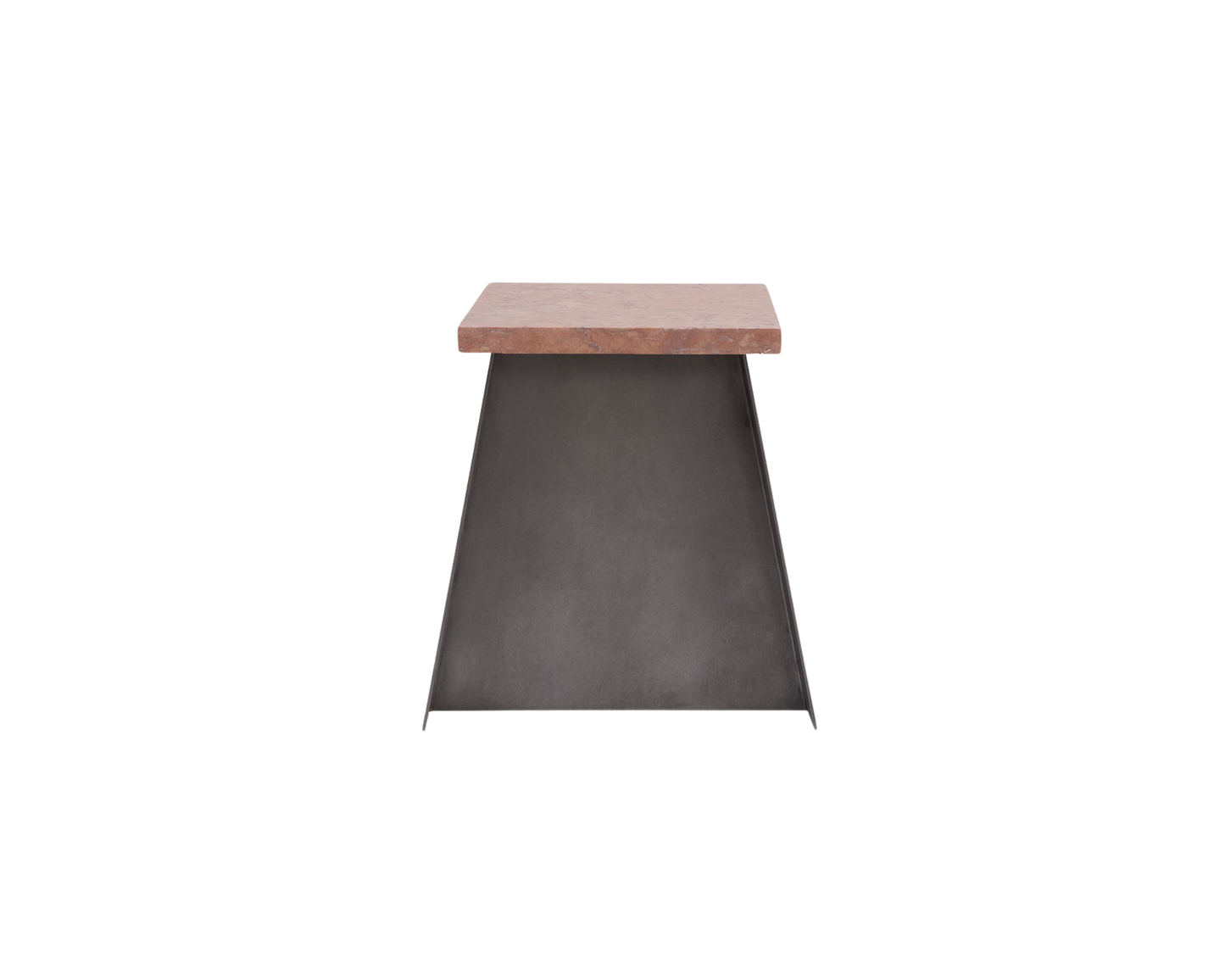 FRAMA 64 Plinth | Blackened Steel / Red Negrais