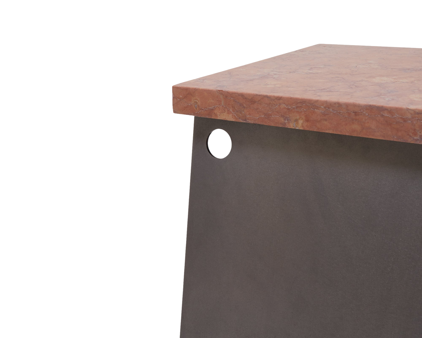 FRAMA 64 Bench | Blackened Steel / Red Negrais