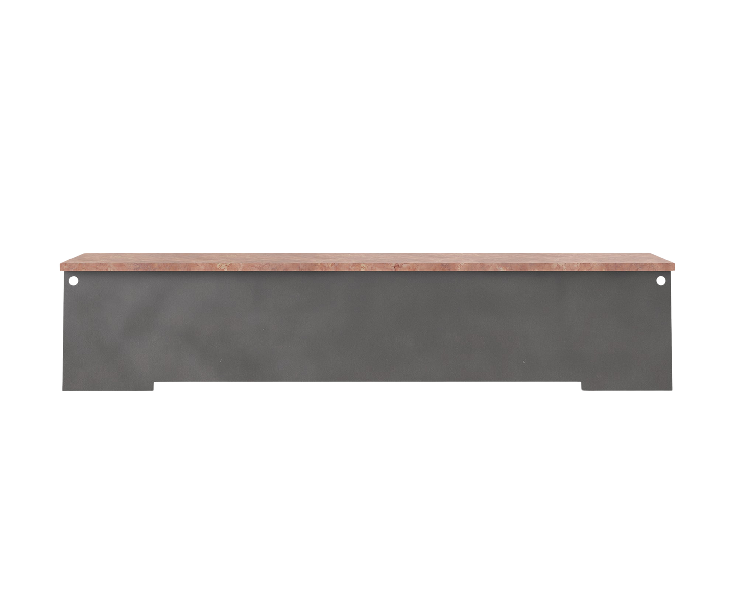 FRAMA 64 Bench | Blackened Steel / Red Negrais