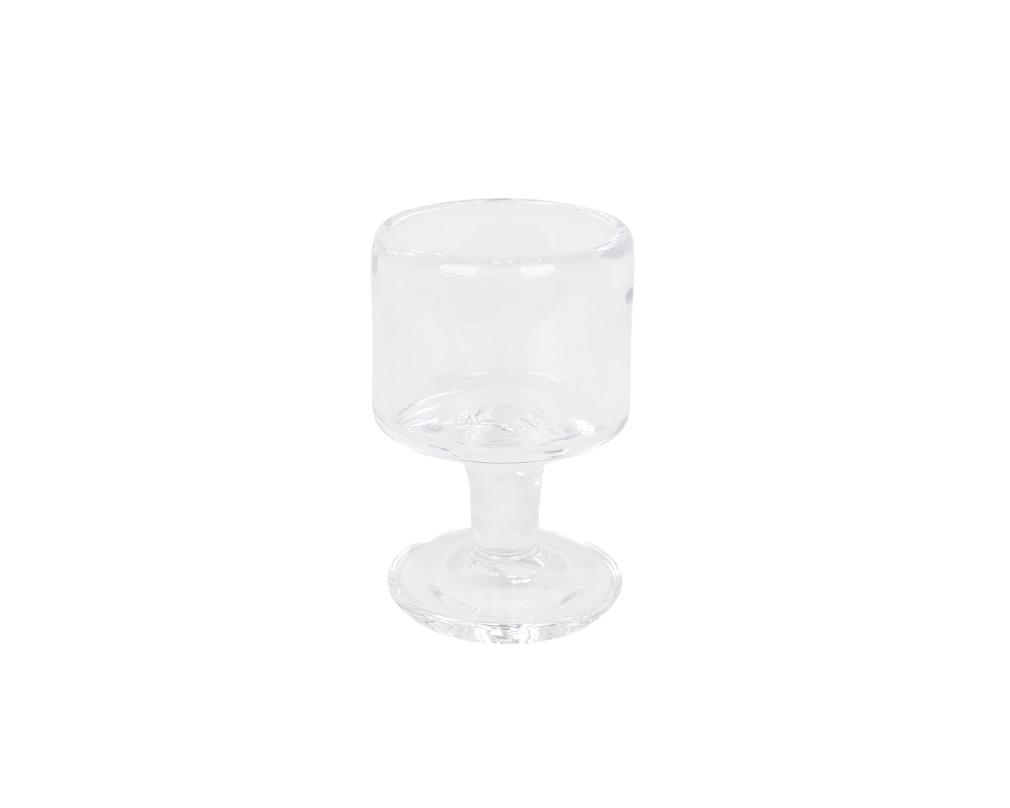 FRAMA 0405 Stem Glass Set of Four | Clear | Small