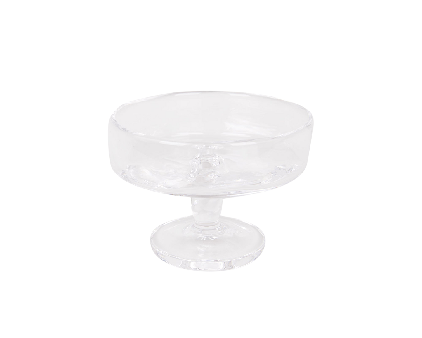 0405 Stem Glass Set of Four | Clear | Wide