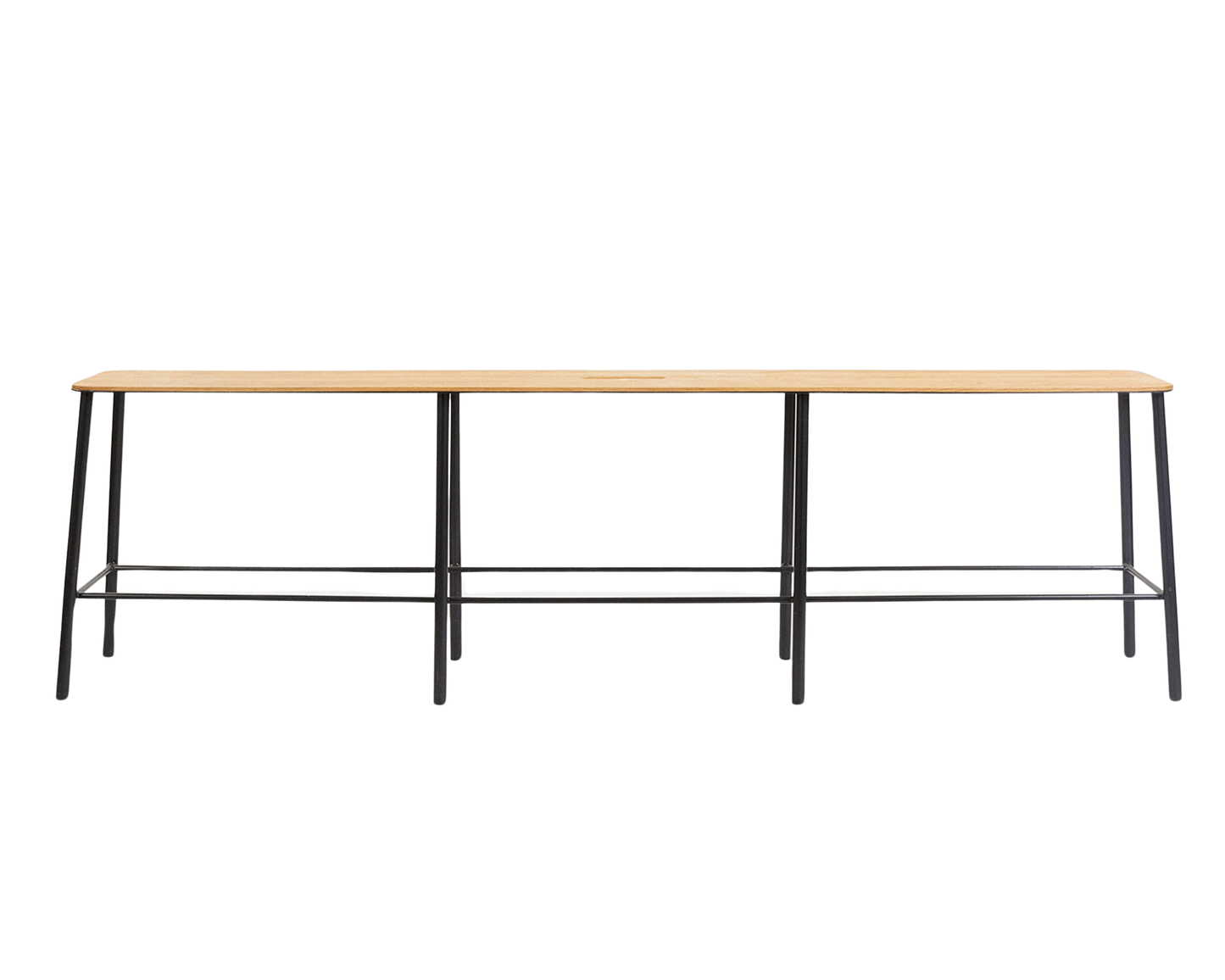 FRAMA Adam Bench | Black / Oak | L160