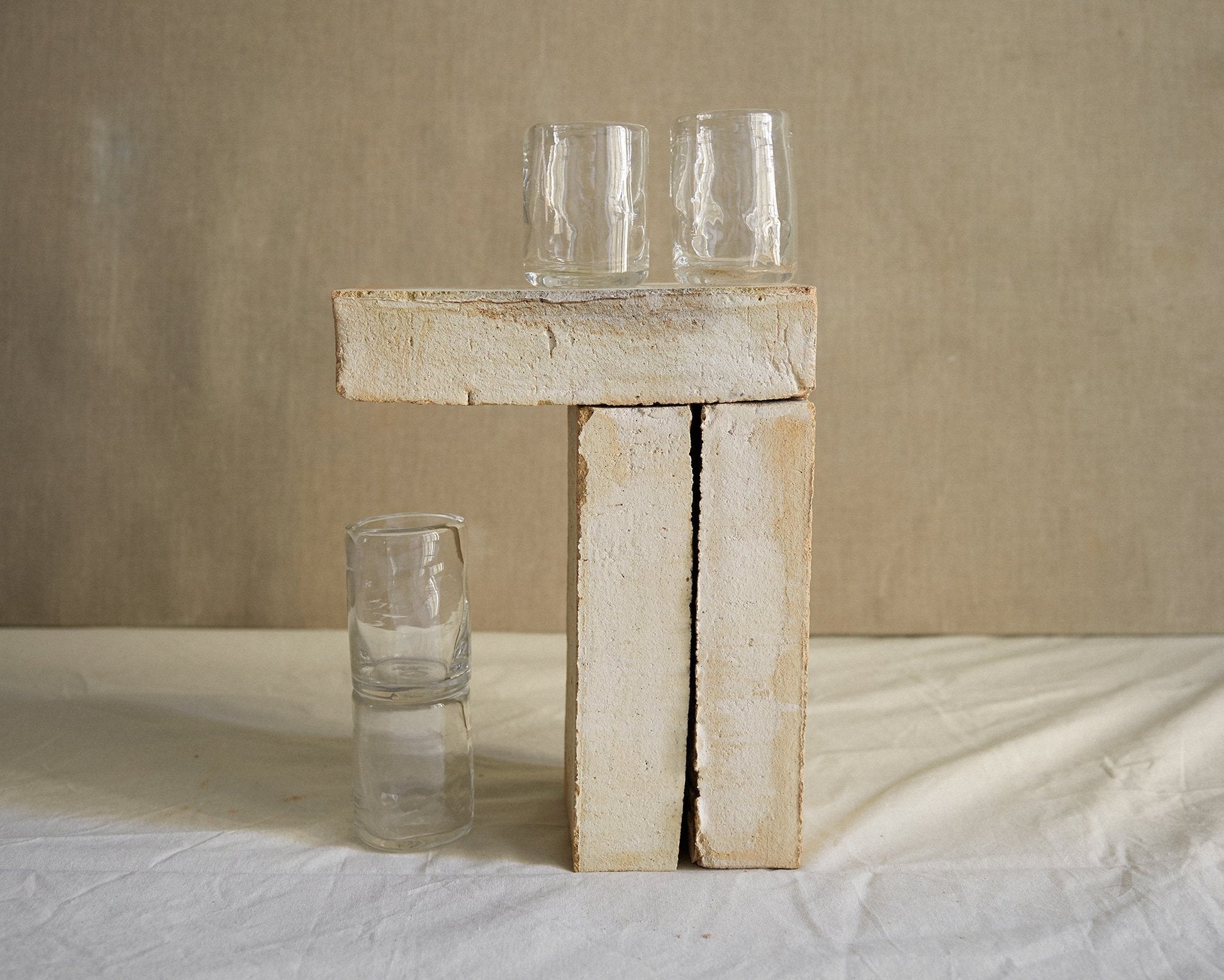 FRAMA 0405 Glass Set of Four | Clear | Small