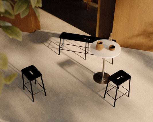 FRAMA Adam Bench Mono | Black | L120