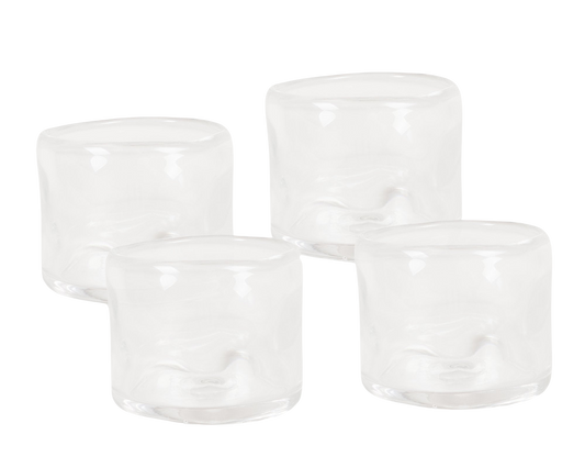 FRAMA 0405 Glass Set of Four | Clear | Wide