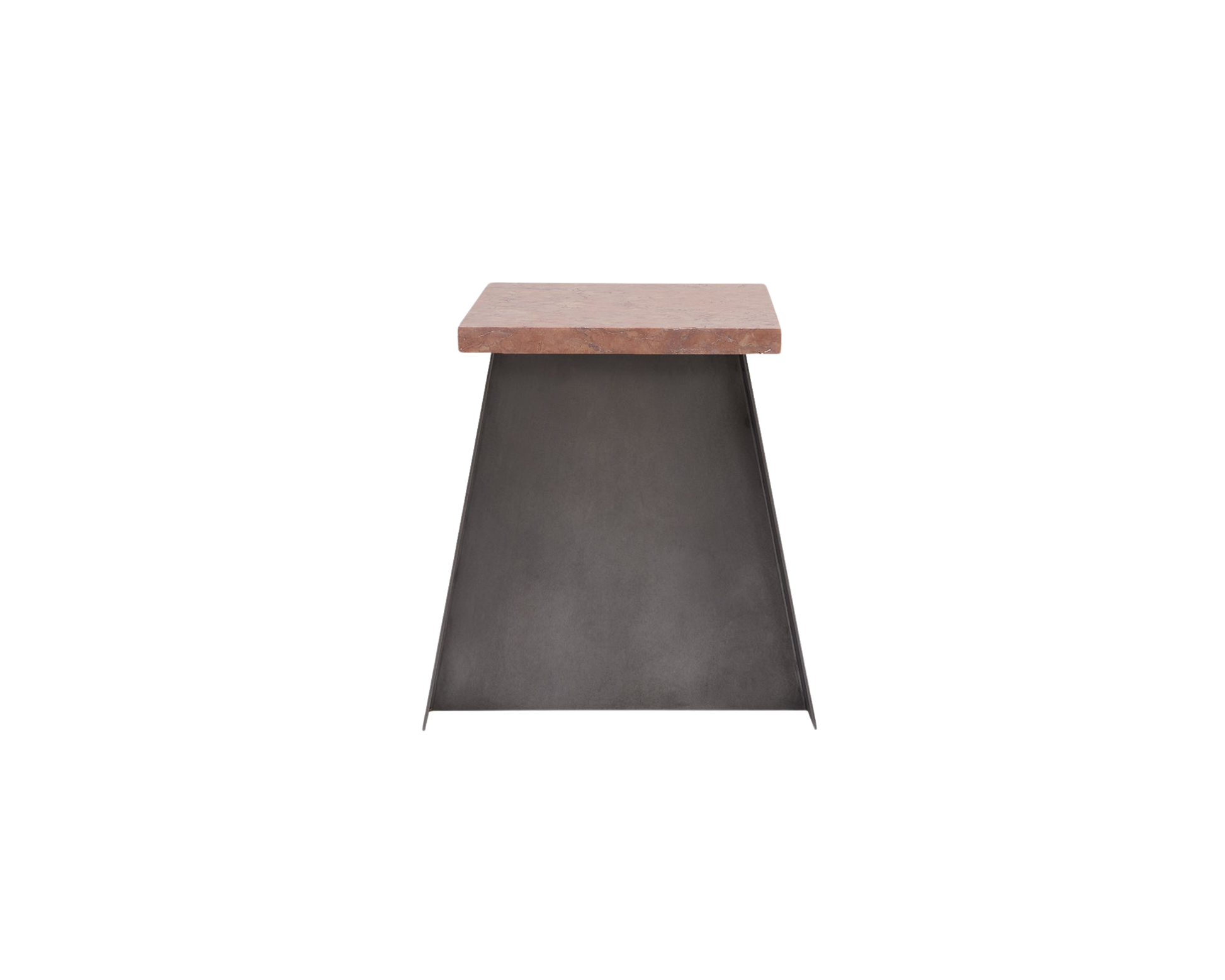 FRAMA 64 Plinth | Blackened Steel / Red Negrais