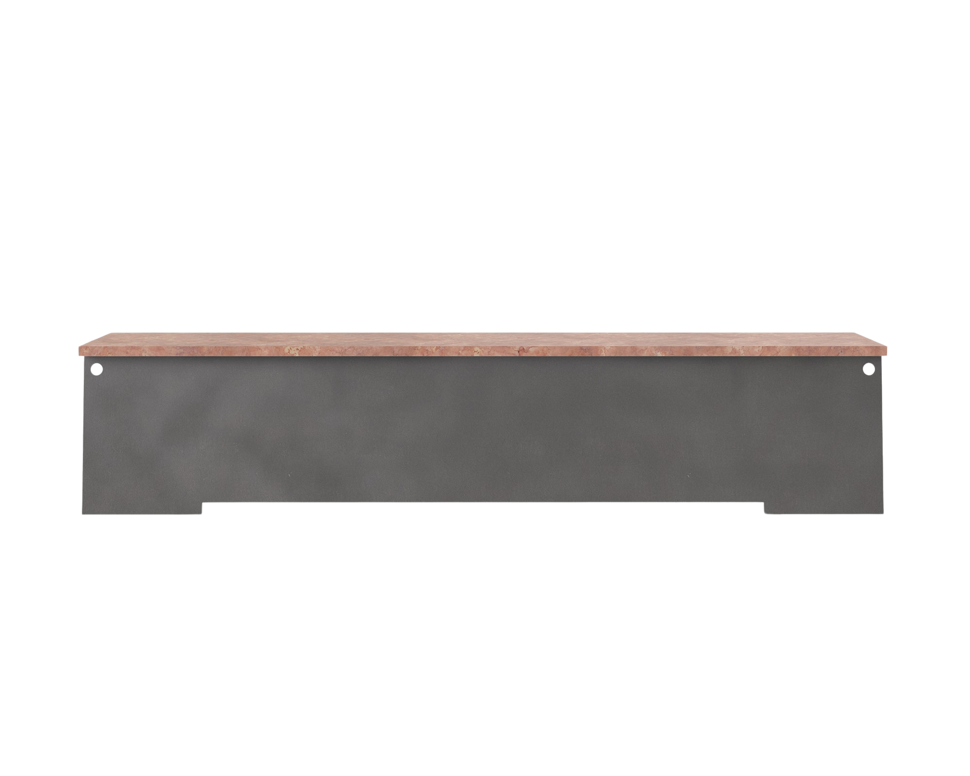 FRAMA 64 Bench | Blackened Steel / Red Negrais