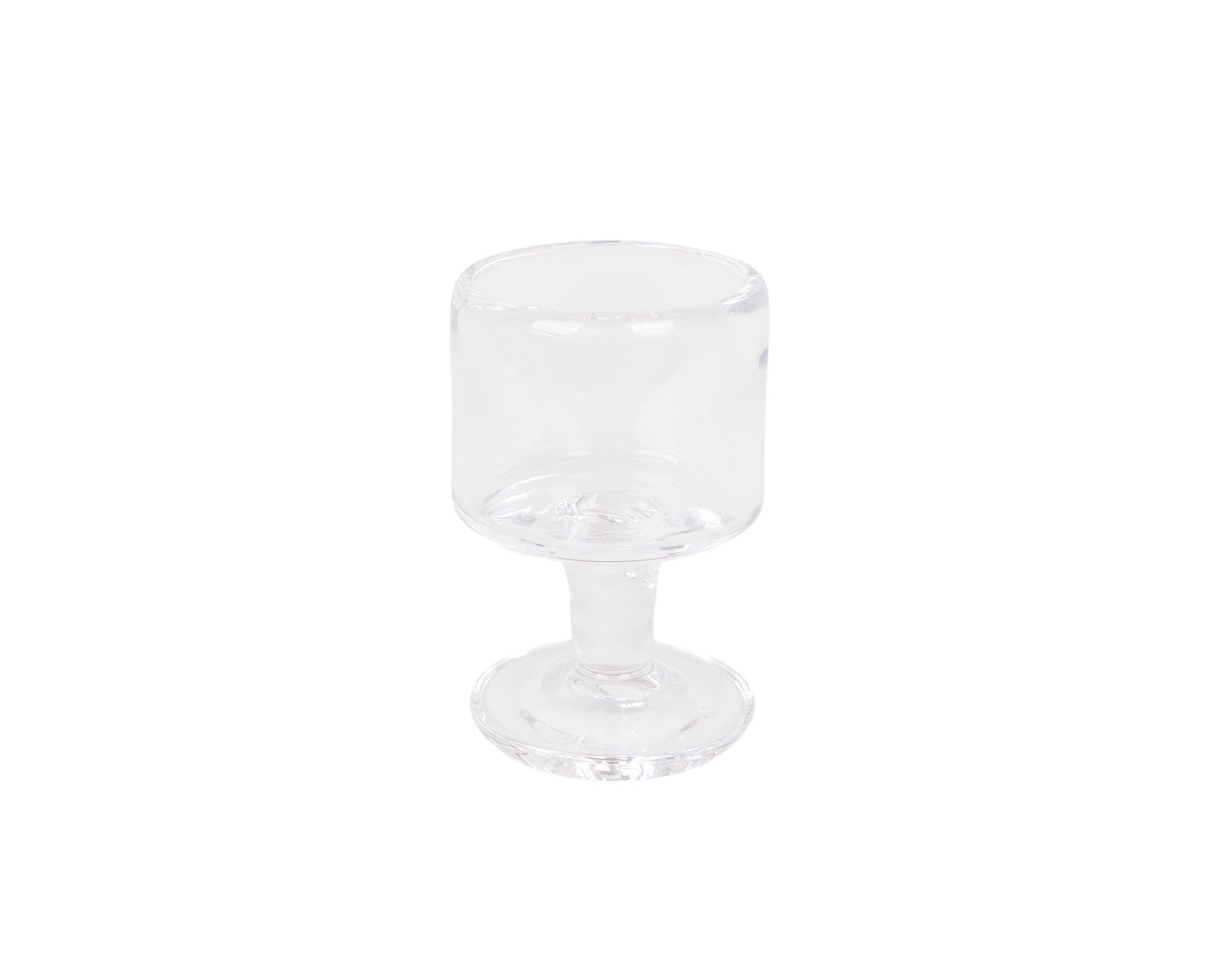 FRAMA 0405 Stem Glass Set of Four | Clear | Small