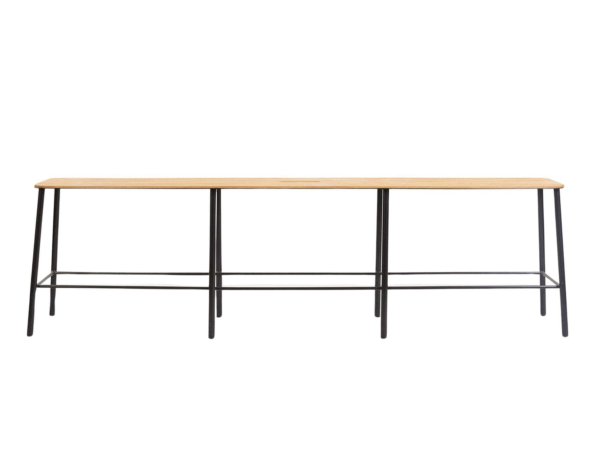 FRAMA Adam Bench | Black / Oak | L160