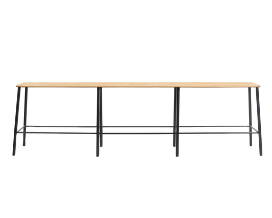 FRAMA Adam Bench | Black / Oak | L160