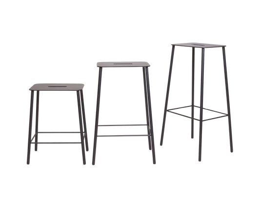 FRAMA Adam Stool Mono | Black | H50